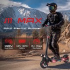 48v 1200w Electric Scooter For Adult 11 off Road Fat Tires Fast Speed Usa Max X6