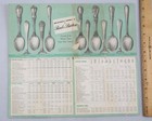 Vintage Sterling Reed   Barton Brochure Pattern Catalog Pamphlet