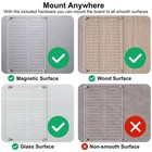Magnetic Dry Erase Board For Fridge 12x8 To Do List With 5 Markers