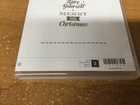 Stampin Up Merry Little Christmas Rubber Stamp Set Of 3  131829  New