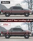 3  Front 2  Rear Ram 1500 Lift Kit Leveling Kit For 2009-2022 Dodge Ram 1500 4wd