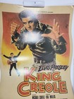 King Creole Elvis Presley Poster By Ren   Chateau     1986 Portal Publications    