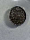 1889 Canada 5 Cent Silver Coin Graded Vf 20 Details Scratched And Bent By Anacs