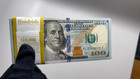 One U s   100 Dollar Bill From A New Bep Pack  Uncirculated