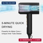 Slopehill Professional Ionic Hair Dryer  Powerful 1800w Fast Drying Low Noise Bl