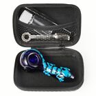   Pack Of 2   4   Tobacco Smoking Glass Pipe Collectible Handmade Pipes With Box