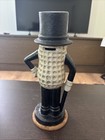 Vintage Mr  Peanut Planters Peanuts Cast Iron Coin Bank Collectible