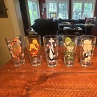 Vintage Pepsi Collector Series Looney Tunes Promo Glasses Set Of 5 