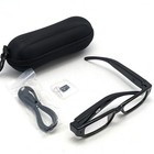 Set Of Yabo Sm13 1080p Video Camera Glasses Black Large Frame Lot Of 2