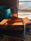 Vintage Artmex Leather Vanity Train Case