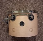 Dw Performance Series 13   9x13  Maple Natural Satin Rack Tom W  Tom Mount