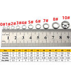 50 100pcs Stainless Steel Fishing Split Rings 10-150lb High Strength Saltwater