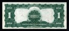1899  1 Black Eagle Large Size Crisp Vf  xf Silver Certificate 