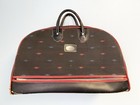    vintage Mid-century Tweed Suitcase Train Case Vanity Travel Bag Retro 