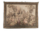 Vintage Beautiful French Aubusson Style Tapestry Wall Hanging Tapestries Item856
