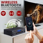 Pyle 200w Wireless Bt Streaming Amplifier  Multi-channel Home Audio Receiver