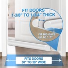 Large Door Draft Stopper For Cold Air Blocker  36 Inch Adjustable To 30 32 34 In