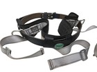 Buckingham 6263 Linesman Gut Strap Black Leather Body Belt Climbing Xl 40-44