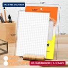 0 25 Inch White Color Coding Stickers 4200 Pcs Small Round Circle Labels flat Pa