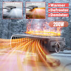 150w 200w 12v Portable Ceramic Car Heater Heating Cooling Fan Defroster Demister