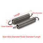Tension Expansion Spring 3 0mm Wire Diameter Expansion Spring Length 50mm-350mm