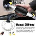 Siphon Hand Pump Portable Manual Car Fuel Transfer Pump For Gas Gasoline Petrol 