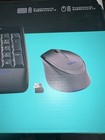 Logitech Mk345 Wireless Keyboard   Mouse Combo W  Palm Rest -black New E1