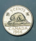 1966 Canadian Nickel 5c