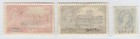Oman 1955-57 Qeii 1r To 5r - Og Mnh - Sc  62-64  Scv  30 00    ref  222670 