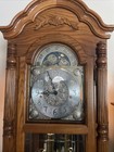 Beautifully Crafted 1980   s Grandfather Clock  Excellent Condition See Photos