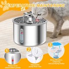  2l Smart Pet Water Fountain  Automatic Cat Dog Bowl Fountain Dispenser For Cats