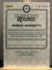 2017 Panini Donruss Mario Andretti Significant Signatures Autograph Card