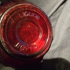 Vintage Jim Beam I Dream Of Jeannie Ruby Red Glass Decanter - Without Stopper