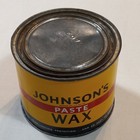 Johnson Paste Wax 1lb Can Vintage Discontinued 70  Full