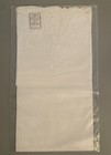 Boutross Irish Linen Bath Towel Hand Embroidered Cutwork White 44    X 27    New Nip
