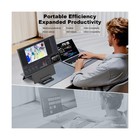 24  Large Portable Monitor  1080p Fhd 100hz Laptop Screen Extender  125  Srgb   