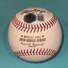Jason Hammel  cubs  Signed Official 2016 World Series Baseball Beckett W  Insc