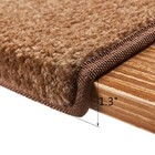 Carpet Stair Treads     Non-slip Bullnose Carpet For Stairs     Indoor Stair Pads   
