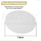 2pk Rv204t 7-1 6  Pool Miser Tan Autofill Lid Designed For Rp-204t Miser  W