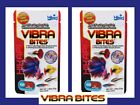 2 Packs Hikari Vibra Bites Baby Very Slow Sinking Color Enhancing Fish Food 37g