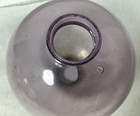 Vintage Lightning Rod Glass Ball Lavender Tint Weathervane