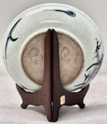 Antique Chinese Blue White Dragon Porcelain Dish   see Pics 