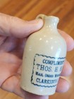 Mini Jug compliments Thos H Burke mail Order Whiskey clarksburg west Virginia