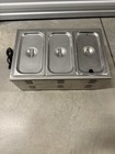 Apw Wyott Classic Countertop Hot Food Well Warmer  Hot Well  3 Pan