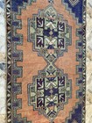 Handmade Vintage Turkish Wool Rug 2 5x4 6 Ft Tribal Geometric Anatolian Carpet