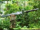 Hand Forged Carbon Steel Viking Sword Sharp Battle Ready Medieval Sword sheath