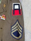 Wwii   Korean War Us Army Ike Jacket 1st Army   8th Army Original Staff Sergeant