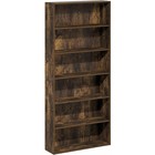 6 Tier Wooden Bookshelf Bookcase Home Office Rack Display Storage Shelves 53 
