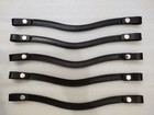 Lot 5 X 1 Empty Channel Snap Leather Browband All Size   U Shape For Horse 