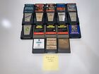 Lot Of 18 Assorted Atari 400 800 Mostly Rare Games  No Duplicates See Photos  32
